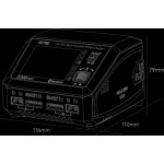 SkyRC D200neo 800W Smart Charger Dual Channel Multi-Function Made of Plastic